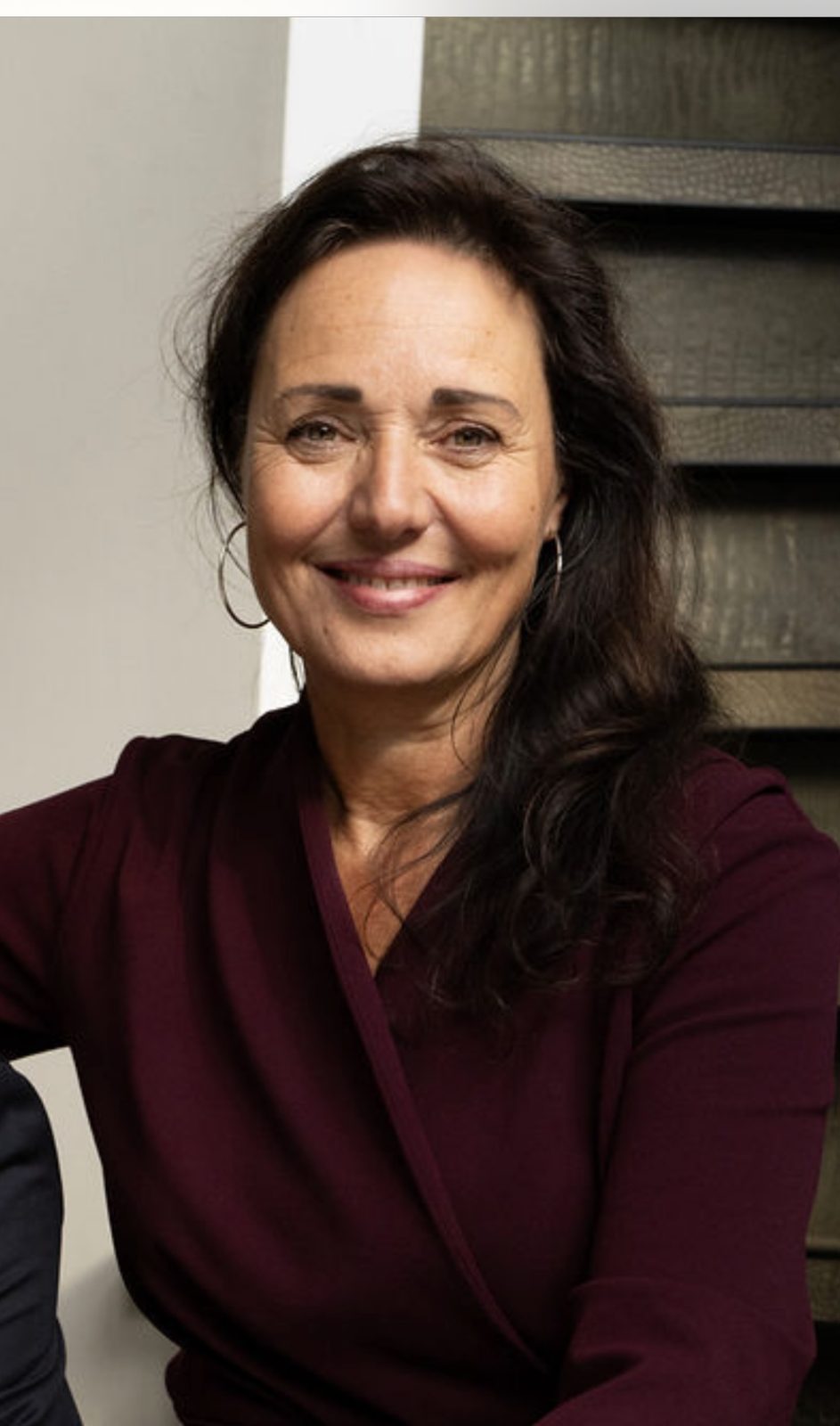 Debby Mureau lacht